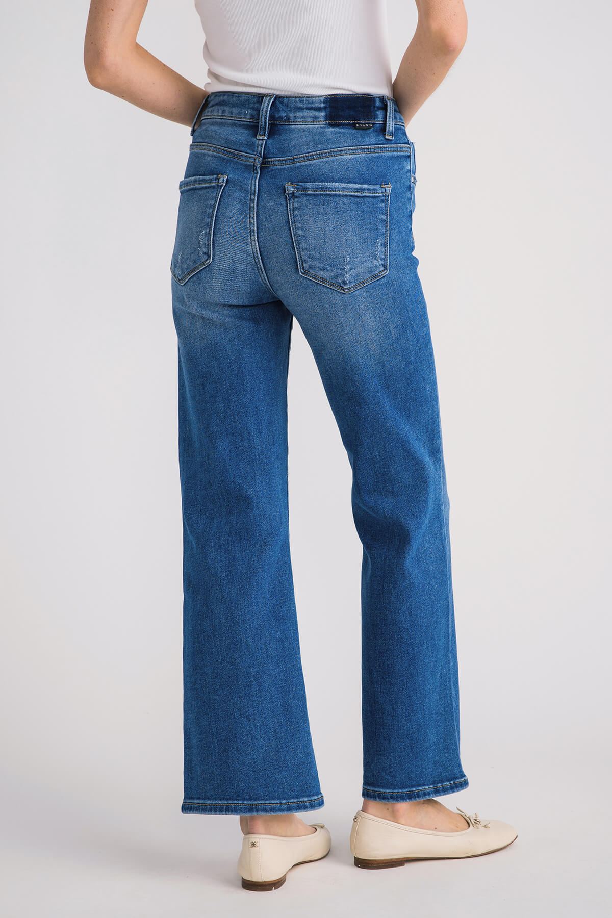 Risen Sophie High Rise Relaxed Straightleg Jeans