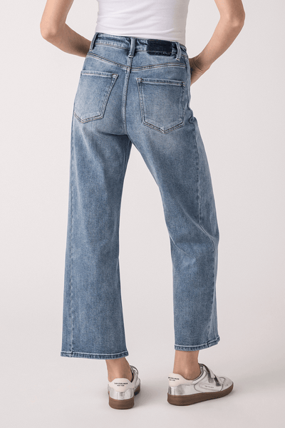 Risen Wren High Rise Barrel Jeans