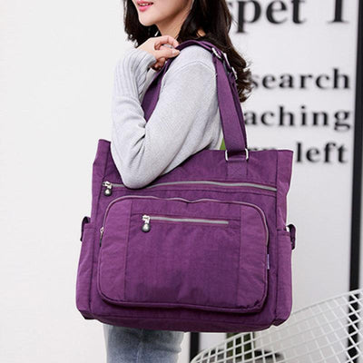 Large Capacity Water-Resistant Travel Handbag