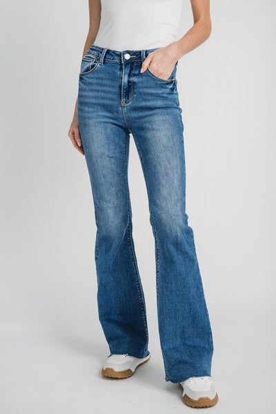 Risen Harper High Rise Boot Cut Jeans