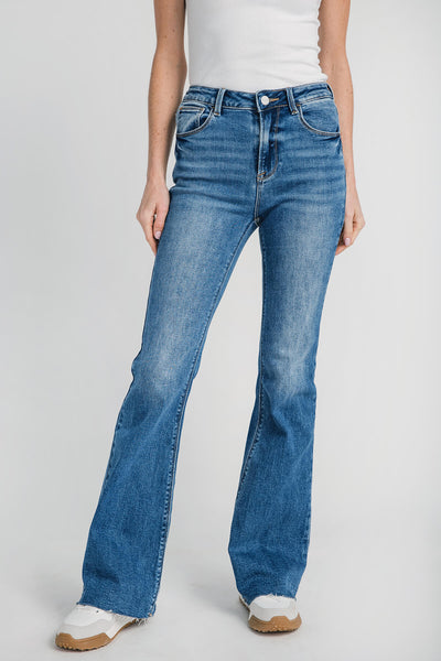 Risen Harper High Rise Boot Cut Jeans