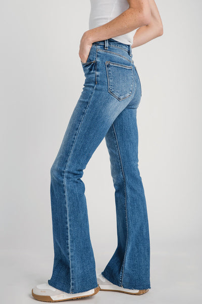 Risen Harper High Rise Boot Cut Jeans