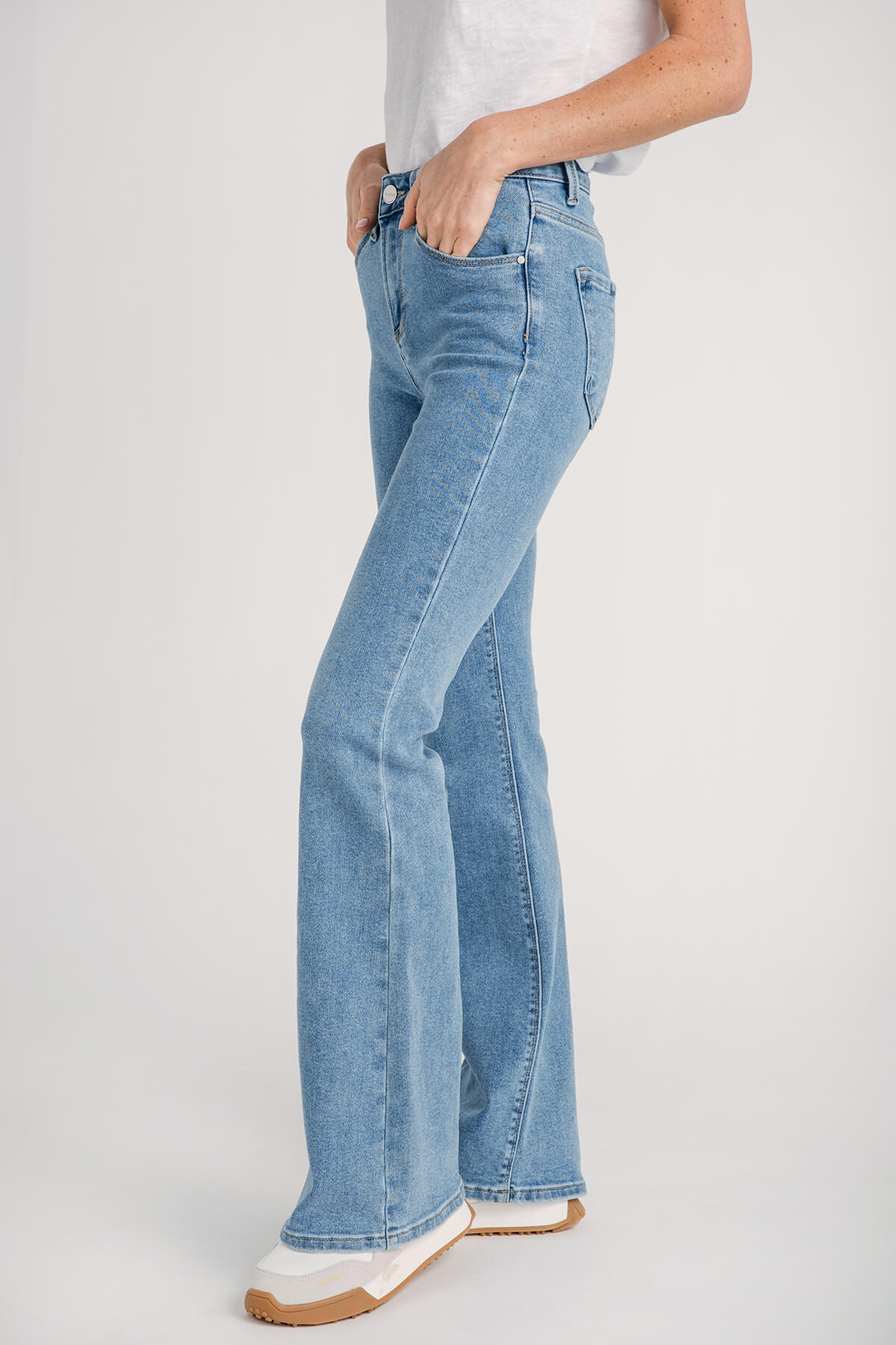 Risen Olivia High Rise Flare Jeans