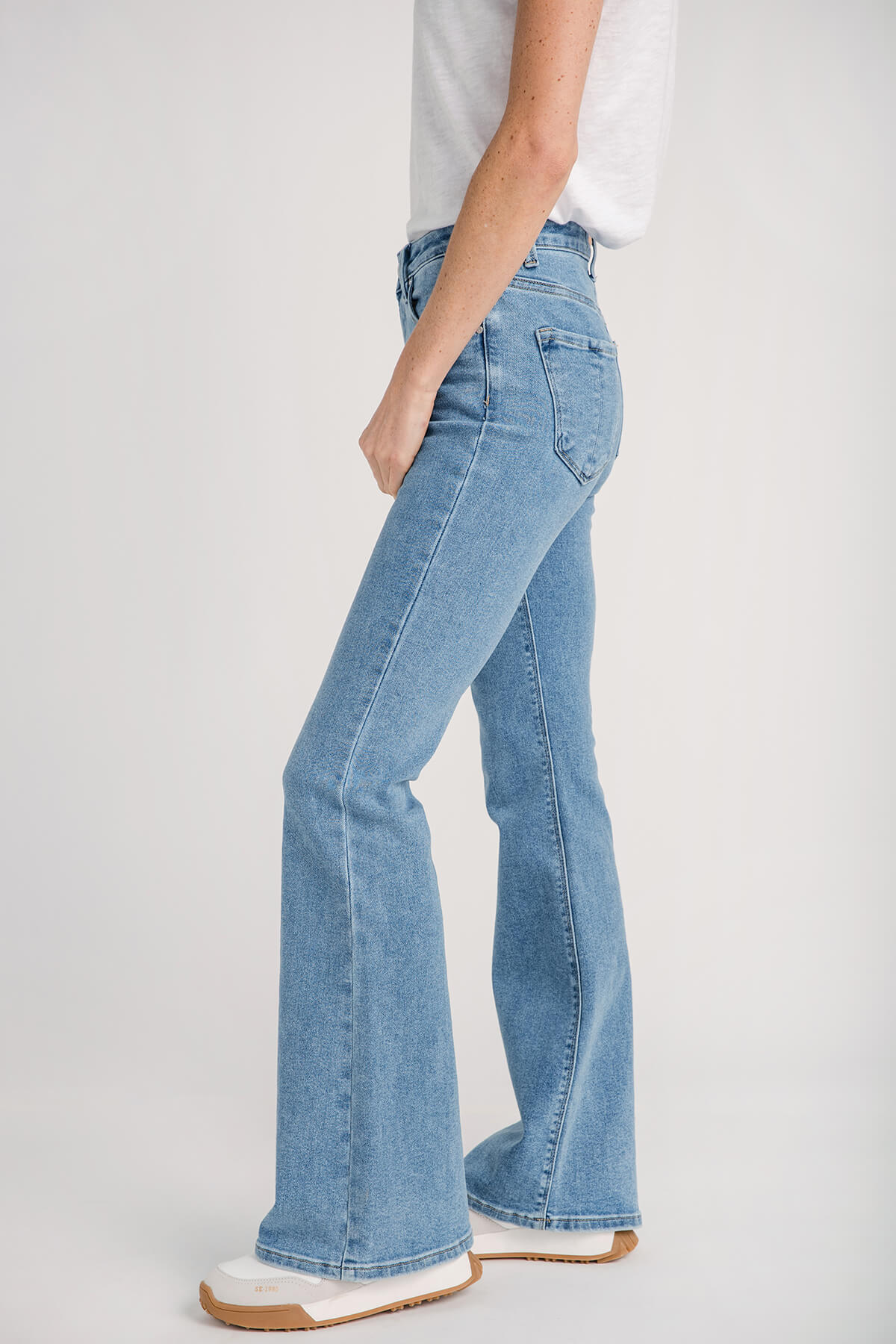 Risen Olivia High Rise Flare Jeans