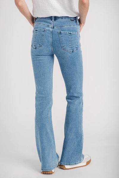 Risen Olivia High Rise Flare Jeans