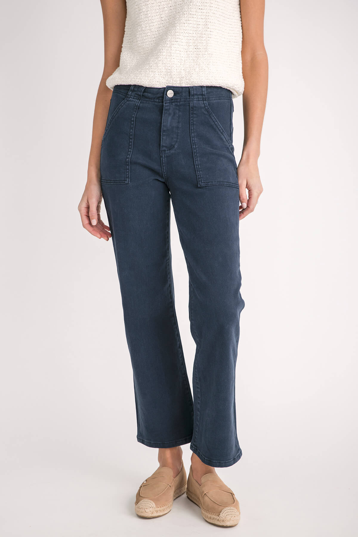 Risen Rosie Ankle Flare Jeans