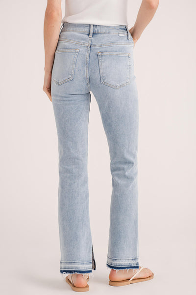 Risen Holly High Rise Straightleg Exposed Hem Jeans