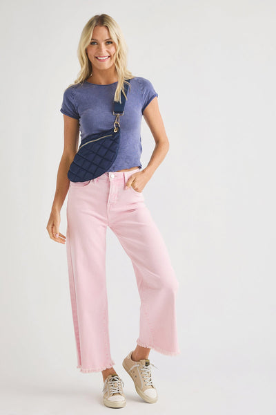 Risen Marlo Wide Leg Crop Jeans