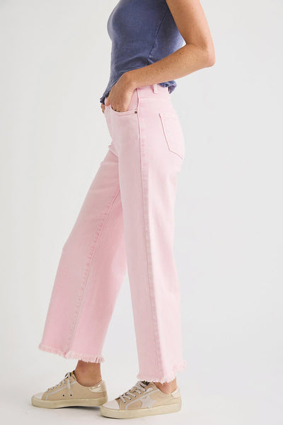 Risen Marlo Wide Leg Crop Jeans