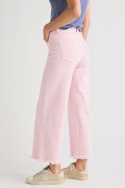 Risen Marlo Wide Leg Crop Jeans