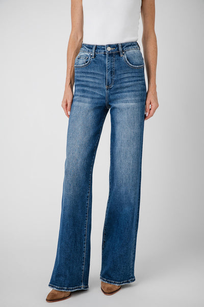 Risen Maureen High Rise Wideleg Jeans