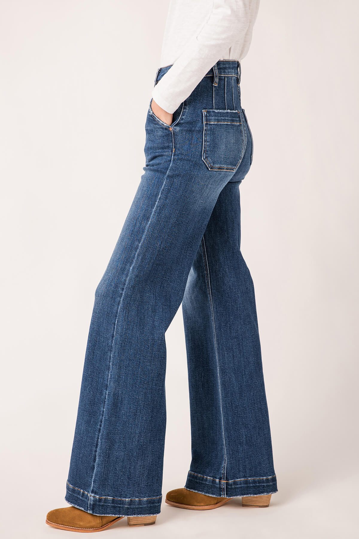 Risen Trouser Wideleg Jeans