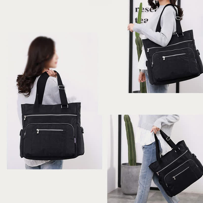 Large Capacity Water-Resistant Travel Handbag